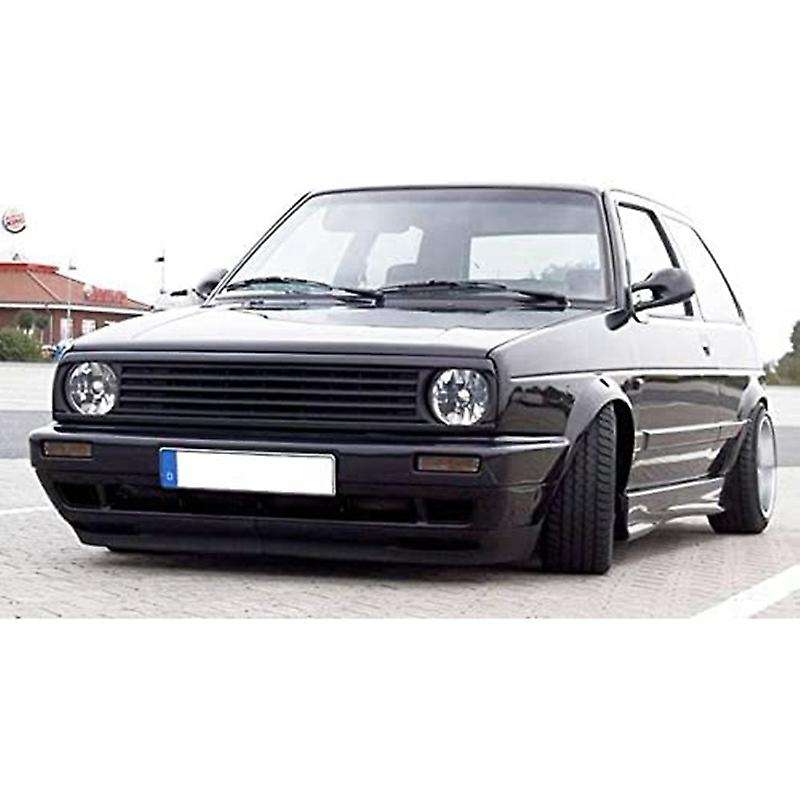 for Golf MK2 1885-1992 Front Big Bumper Chin Spoiler Lip Valance Splitter Car Exterior Parts Bumper