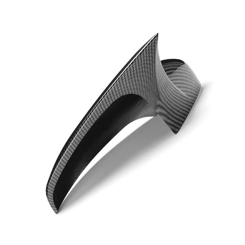 for Golf Mk7 Mk7.5 Gtd R Rear Mirror Cover Bullhorn Conversion Universal Carbon Grain