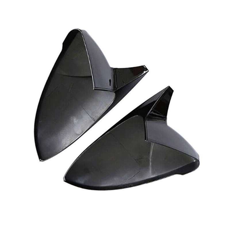 for Golf Mk7 Mk7.5 Gtd R Rear Mirror Cover Bullhorn Conversion Universal Carbon Grain