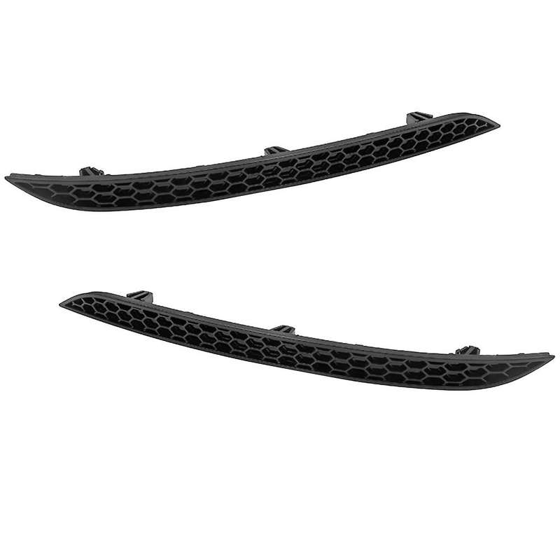 for Golf8 MK8 2021 Accessories Car Rear Bumper Lamp Frame Decoration Trim Modified Honeycomb Style