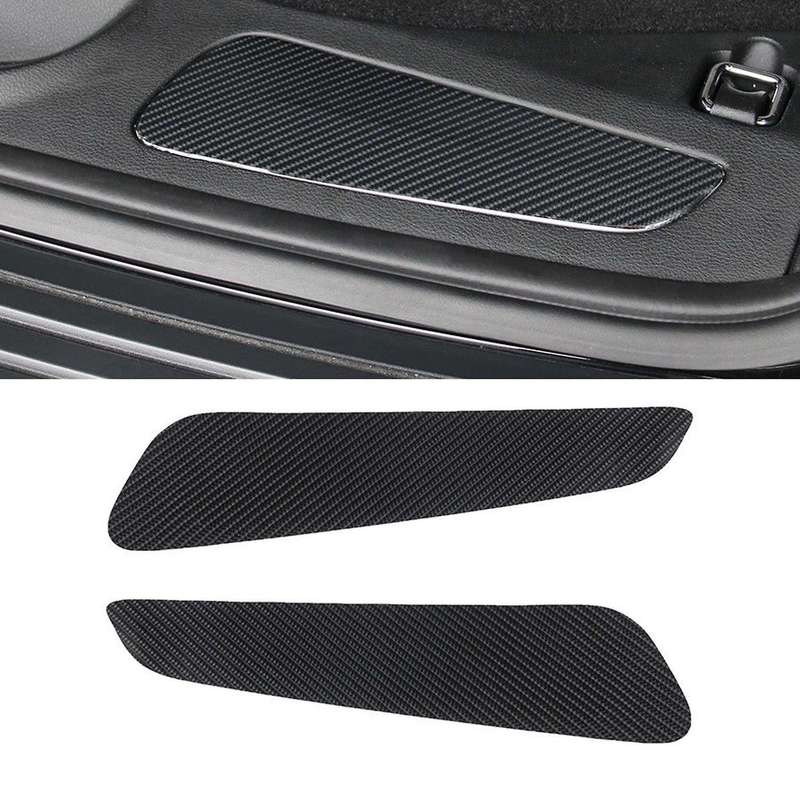 for Grand 2011-2020 Carbon Fiber Car Rear Trunk Cover Trim Sticker Interior Trunk Accessories