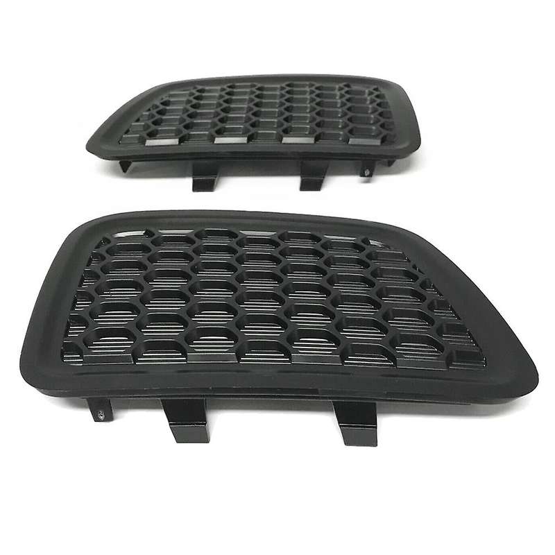 for Grand 2014-2016 Pair Front Lower Grille Tow Hook Cover Insert Bezel 68143099AC 68143098AC