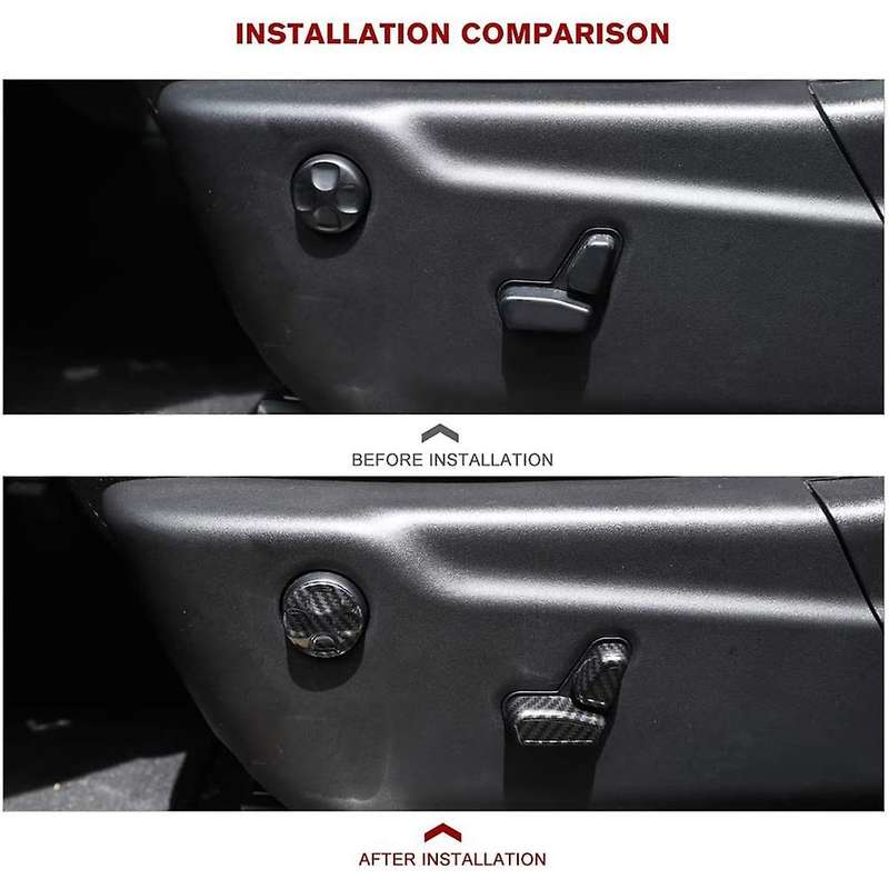 for Grand 2011-2020 Seat Adjustment Button Switch Cover Trim for 2014-2020 Accessories, 6PCS