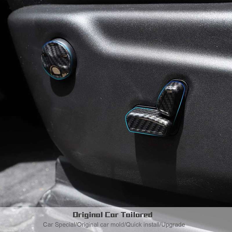 for Grand 2011-2020 Seat Adjustment Button Switch Cover Trim for 2014-2020 Accessories, 6PCS