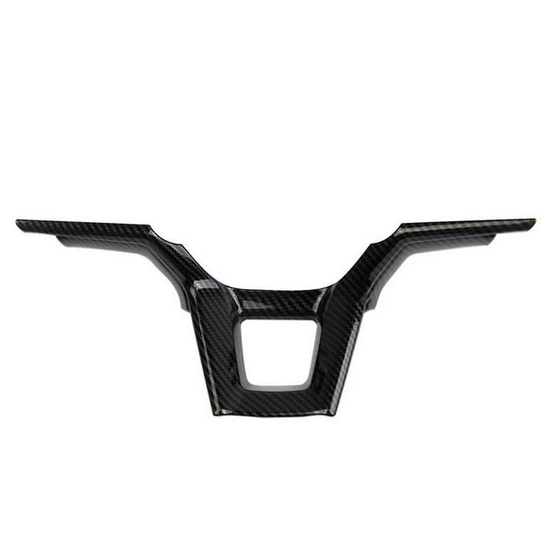 for Grand 2021-2022 Car Steering Wheel Trim Cover Interior Accessories Abs Carbon Fiber