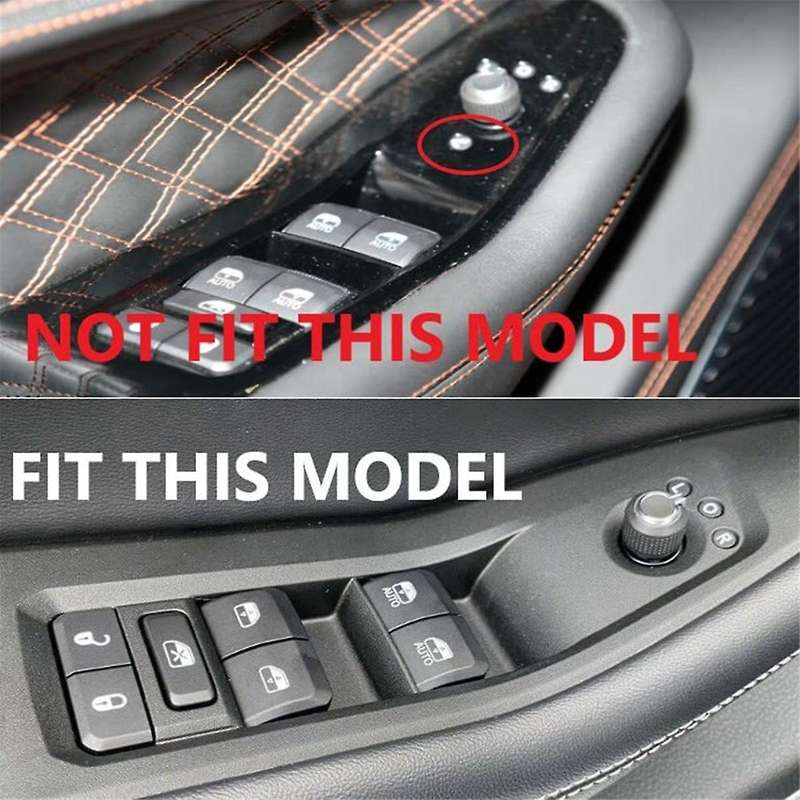 for Grand 2021 2022 Lhd Car Window Lift Switch Panel Cover Trim Interior Accessories Abs Carbon Fib