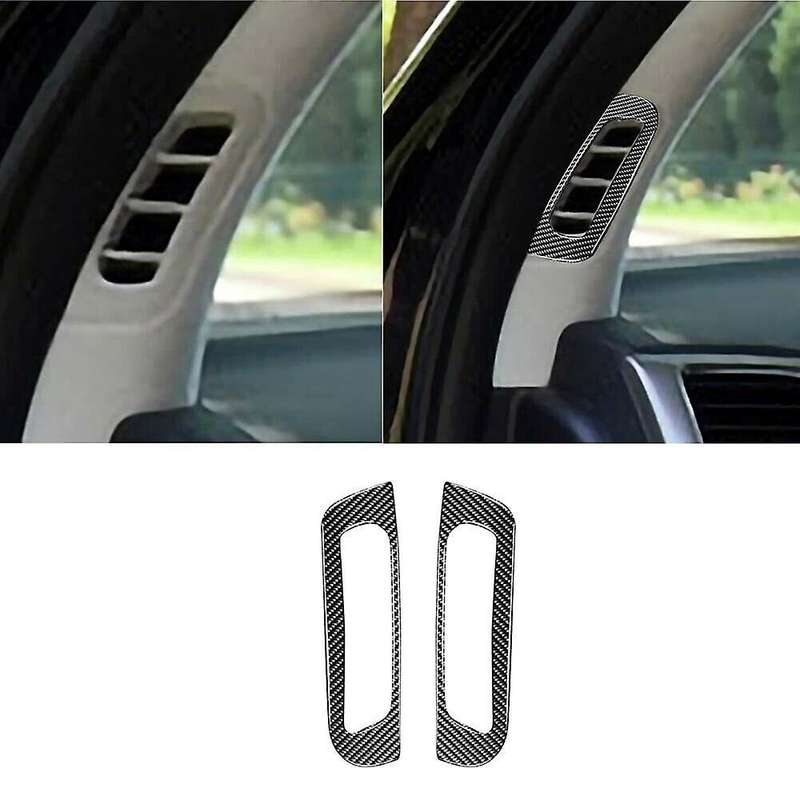 for Grand Carbon Fiber A-Pillar Air Outlet Frame Decorative Stickers Side Air Outlet Stickers