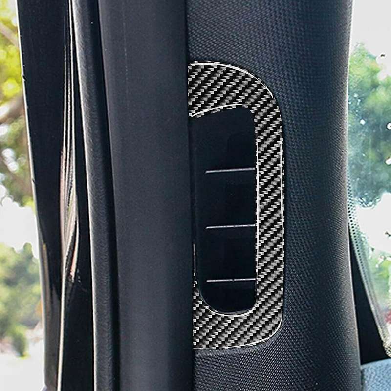 for Grand Carbon Fiber A-Pillar Air Outlet Frame Decorative Stickers Side Air Outlet Stickers