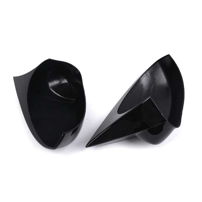 for Grande Punto 2005-2018 Side Wing Mirror Cover Caps Ox Horn Style 735417229 735417228