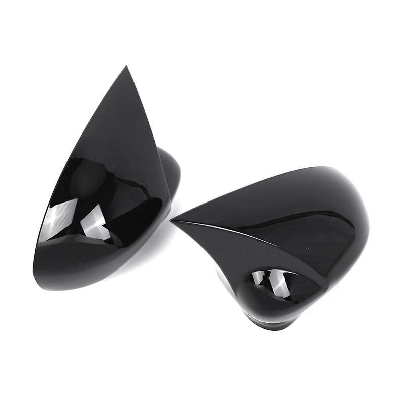 for Grande Punto 2005-2018 Side Wing Mirror Cover Caps Ox Horn Style 735417229 735417228