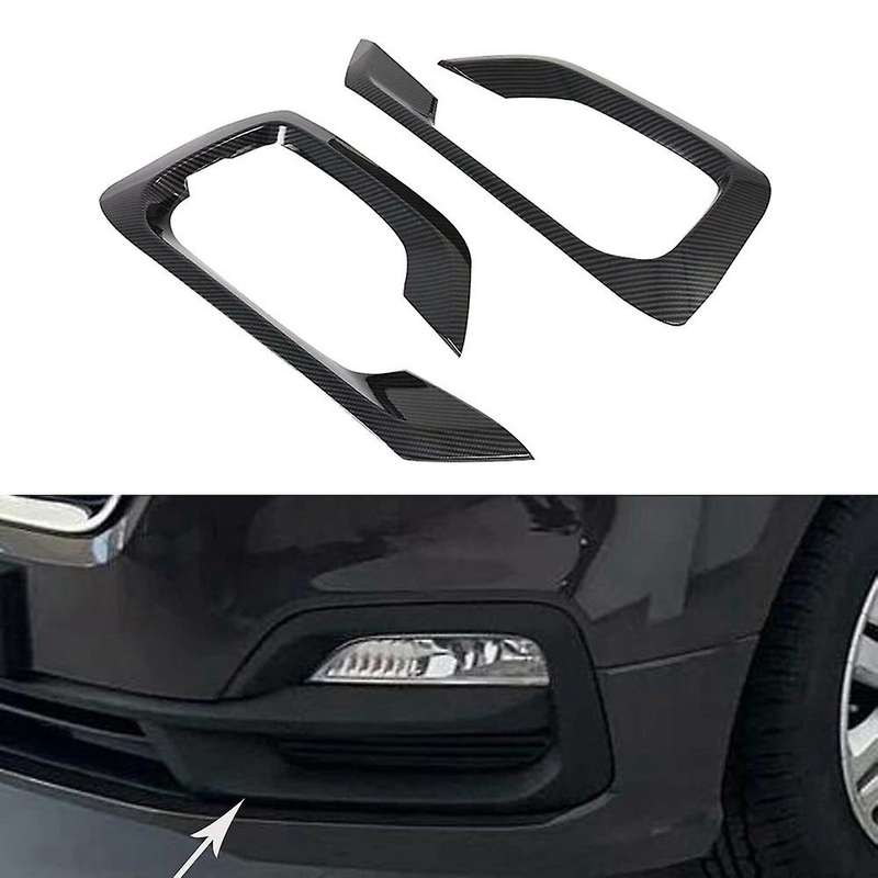 for Grand Starex H-1 I800 2018-2020 Chrome Front Fog Light Lamp Cover Trim Foglight Bezel Decoration