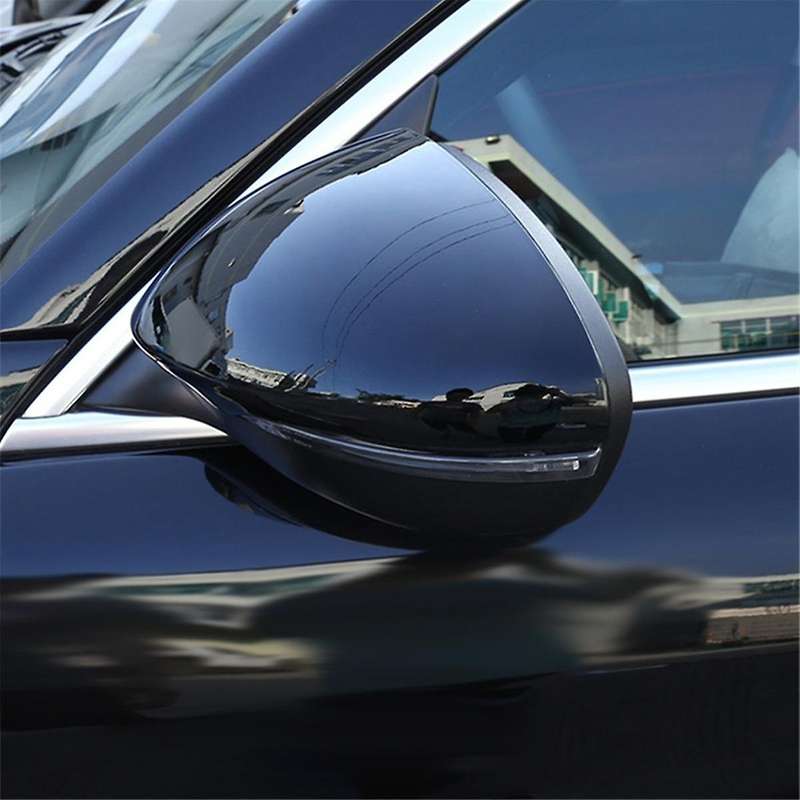 for Grecale 2022 2023 Car Rearview Cover Side Mirror Trim Decorate Sticker Accessorie(abs Black)