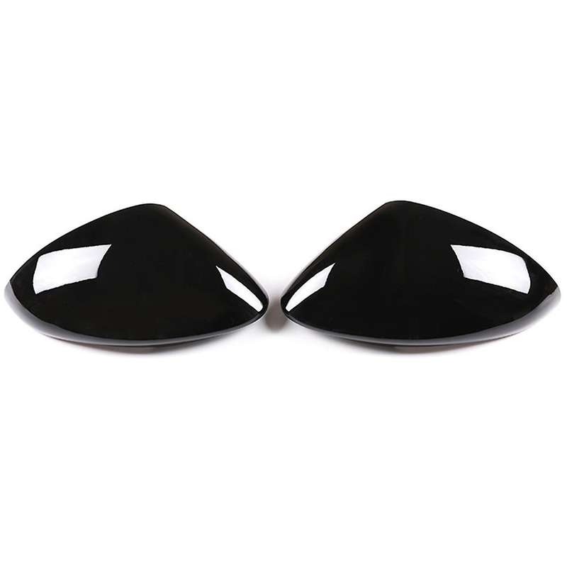 for Grecale 2022 2023 Car Rearview Cover Side Mirror Trim Decorate Sticker Accessorie(abs Black)