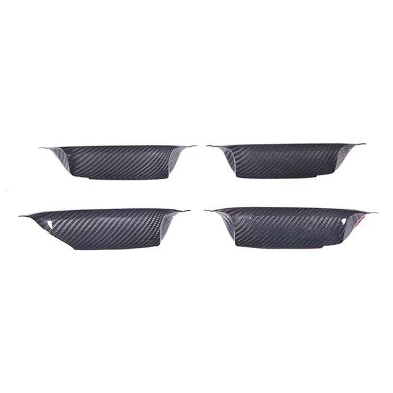 for Grecale 2022 2023 Dry Carbon Fiber Car Exterior Door Handle Bowl Cover Decorative Trim Sticker A