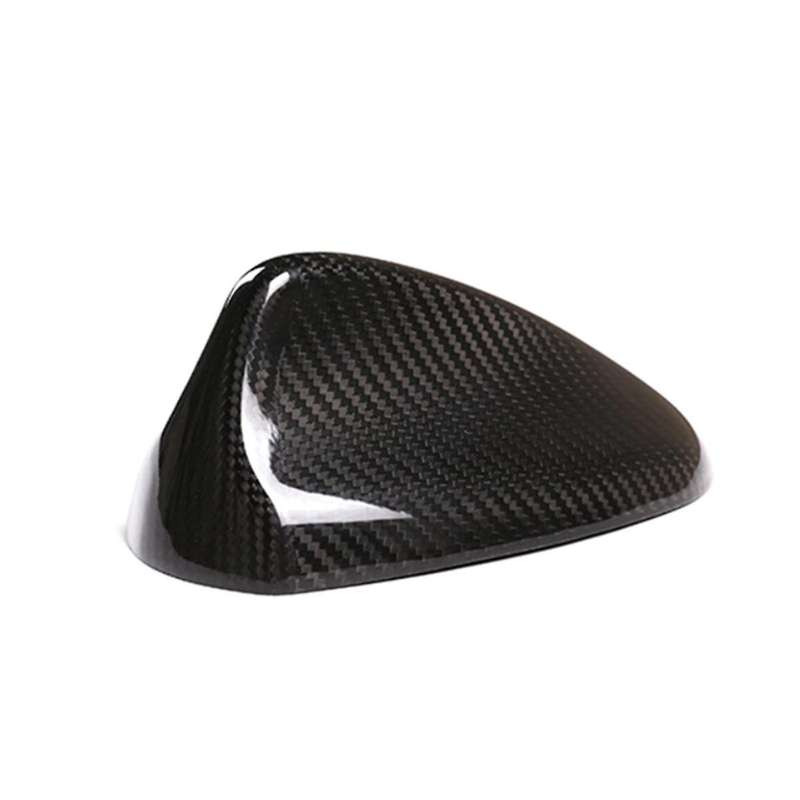for Grecale 2022 2023 Dry Carbon Fiber Car Fin Antenna Cover Trim Decorative Exterior Accessories