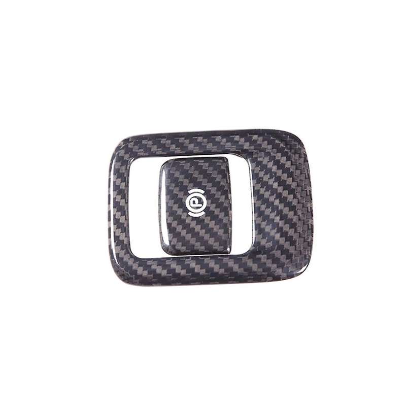 for Grecale 2022 2023 Dry Carbon Fiber Car Electronic Handbrake Auto P Button Switch Cover Trim Acce