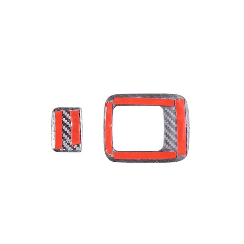 for Grecale 2022 2023 Dry Carbon Fiber Car Electronic Handbrake Auto P Button Switch Cover Trim Acc