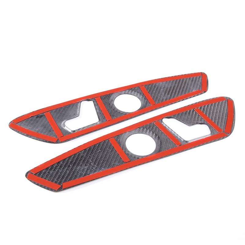 for Grecale 2022 2023 Dry Carbon Fiber Car Front Seat Adjustment Switch Button Panel Cover Trim Acce