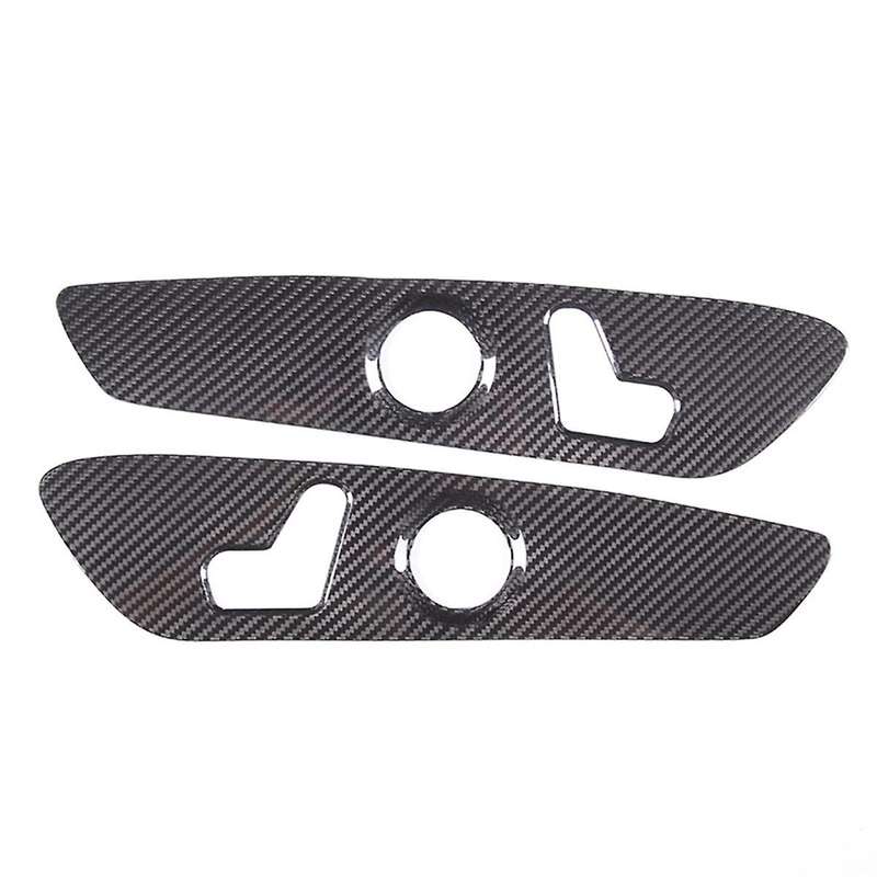 for Grecale 2022 2023 Dry Carbon Fiber Car Front Seat Adjustment Switch Button Panel Cover Trim Acce