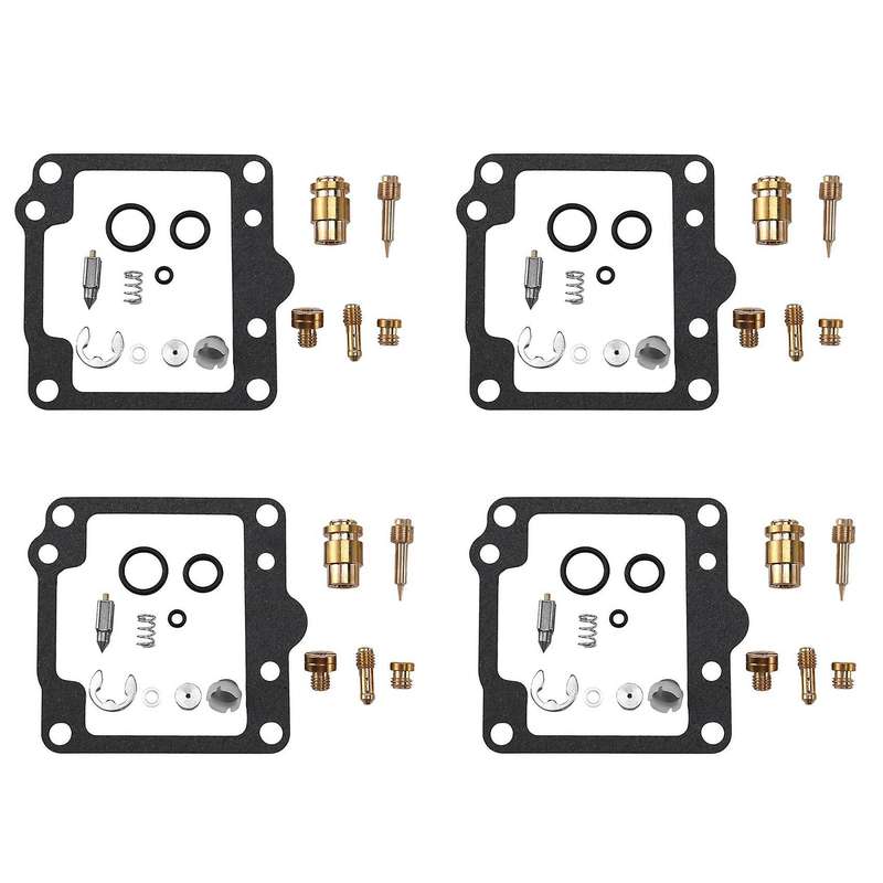 for GS750E GS750L GS750T GS 750 GS750 E L T Motorcycle Carburetor Repair Kit Floating Needle Seat Ga