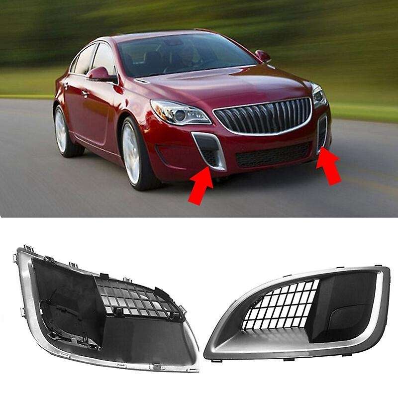 for Gs 2012-2017 Car Fog Light Grille Fog Trailer Cover Front Bumper Light Grille Grills
