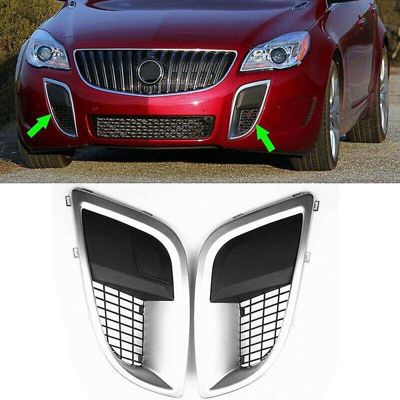 for Gs 2012-2017 Car Fog Light Grille Fog Trailer Cover Front Bumper Light Grille Grills