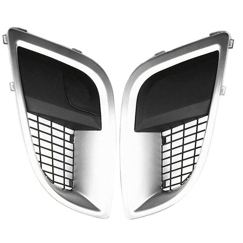 for Gs 2012-2017 Car Fog Light Grille Fog Trailer Cover Front Bumper Light Grille Grills