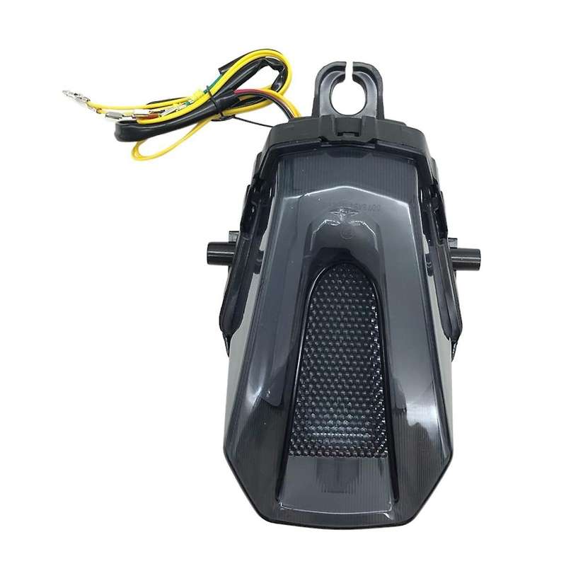 for GSX-R1000 GSXR1000 2017-2021 Rear Tail Light Brake Turn Signals Integrated LED Light - Black