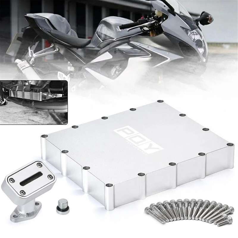 for GSXR R600 R750 R1000 2001-2008 Low Profile Billet Oil Pan with Pick Up Bolts