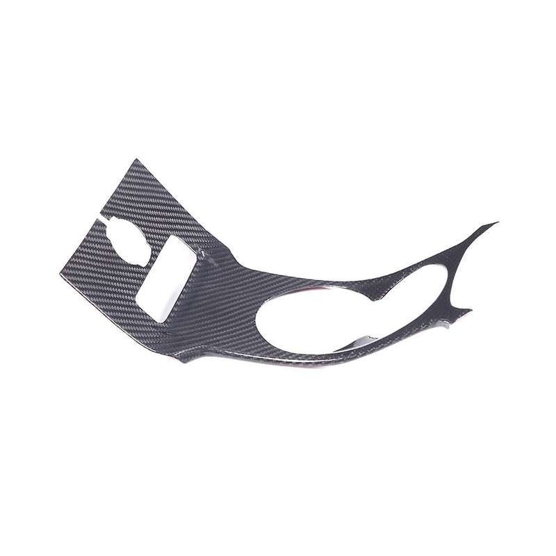 for Gt 2019-2022 Dry Carbon Fiber Car Central Control Storage Box Panel Cover Decorative Sticker Ac