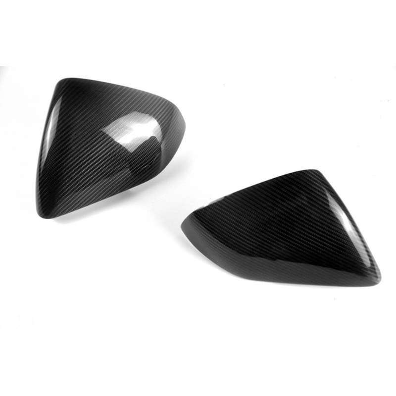 for GT 2015-2020 Carbon Fiber Side Rear View Mirror Cover Trim EU Style Car Accessories