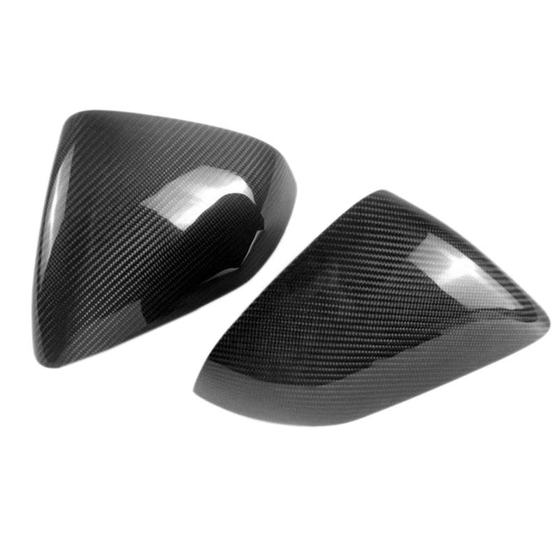 for GT 2015-2020 Carbon Fiber Side Rear View Mirror Cover Trim EU Style Car Accessories