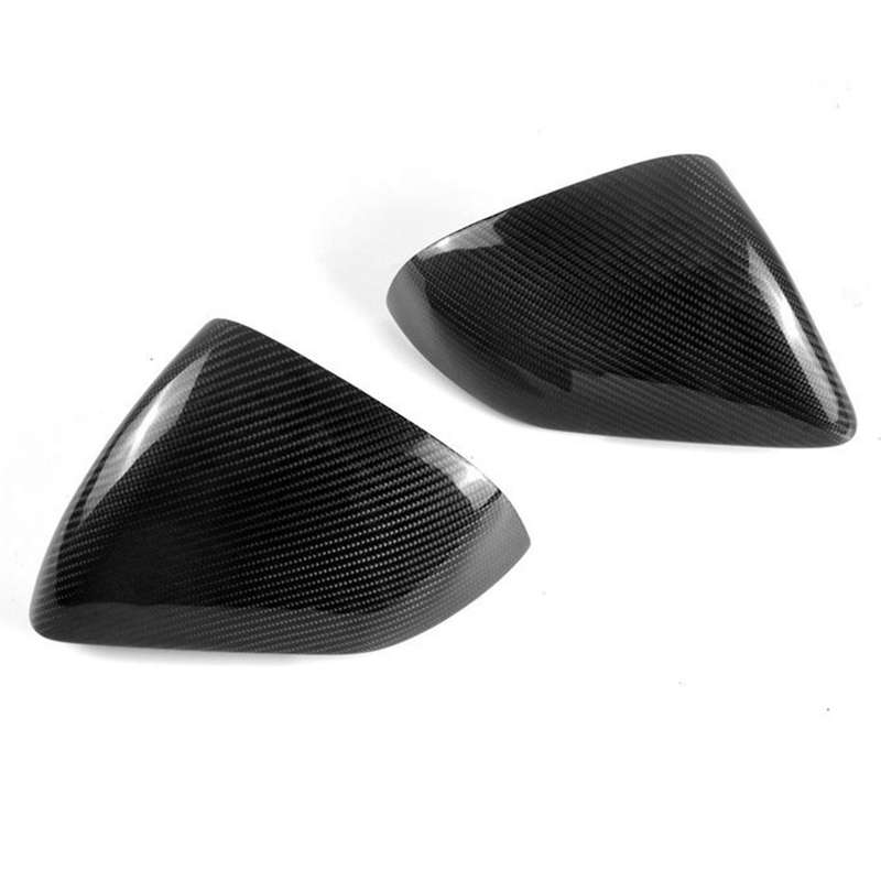 for GT 2015-2020 Carbon Fiber Side Rear View Mirror Cover Trim EU Style Car Accessories