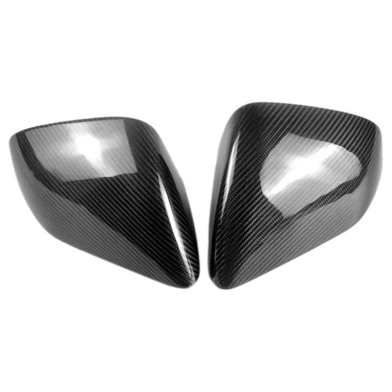 for GT 2015-2020 Carbon Fiber Side Rear View Mirror Cover Trim EU Style Car Accessories