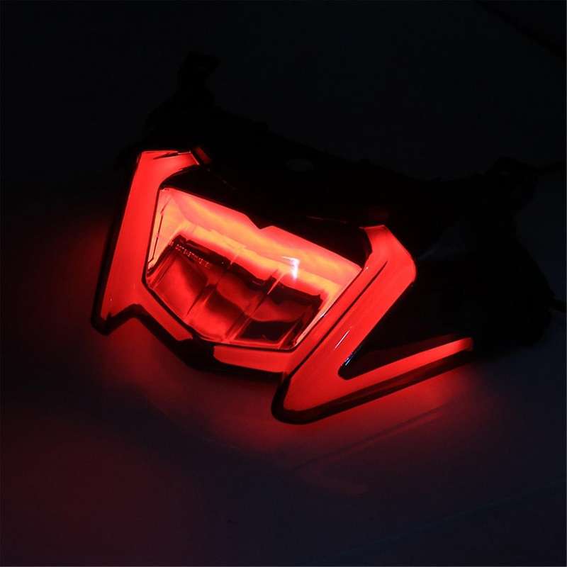 for Gsxs1000s 2020-2022 Katana 2019-2023 Motorcycle Rear Tail Light Brake Turn Signals Integrated Bl