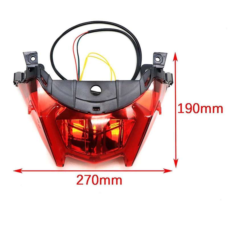 for Gsxs1000s 2020-2022 Katana 2019-2023 Motorcycle Rear Tail Light Brake Turn Signals Integrated Wh