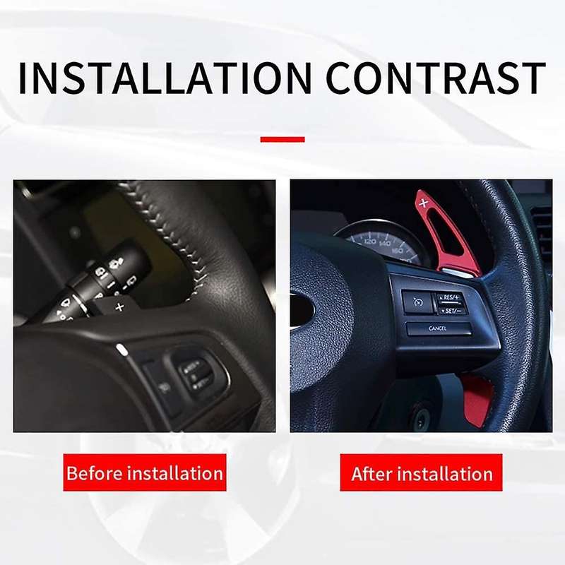 for GT86 Forester BRZ XV Paddle Aluminum Alloy Car Steering Wheel Gear Shift Paddles Shifter Extensi