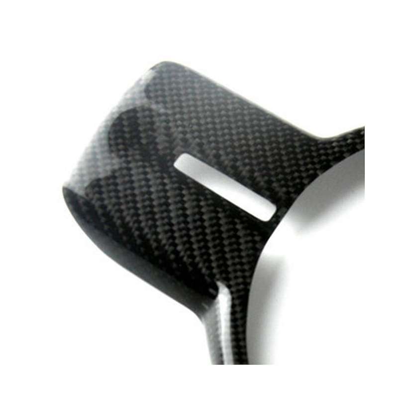 for Gt86 Brz Steering Wheel Real Carbon Fiber Change Decorative Frame Strip Cover Cover Stickers