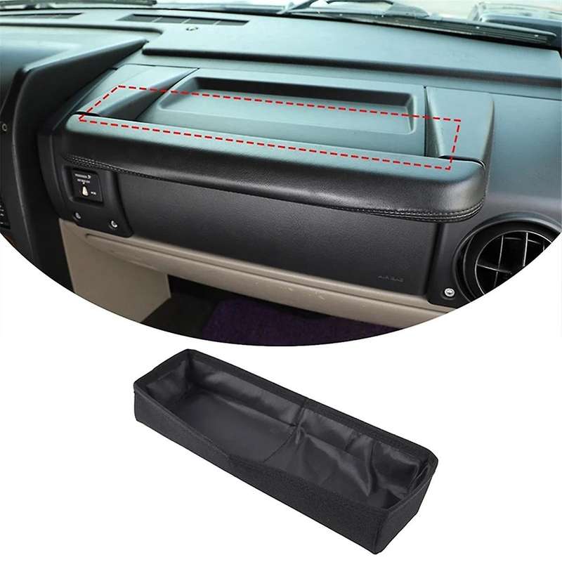 for H2 2008 2009 Car Passenger Handle Storage Bag Center Console Organizer Interior Accessories Oxf