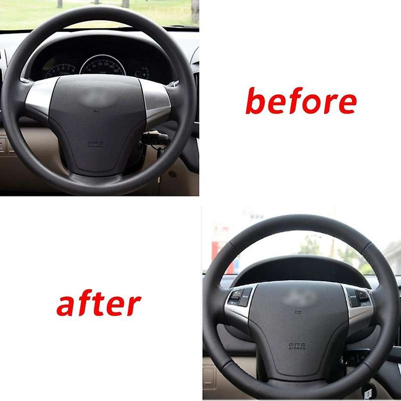 for HD 2008-2016 Multifunction Steering Wheel Control Button Switch Audio Control Silver 8 Keys