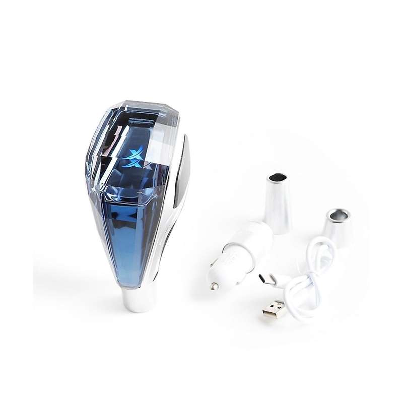 for Handa Retrofit 7 Colour Gear Knob Crystal Gear Knob with Illuminated Letter X