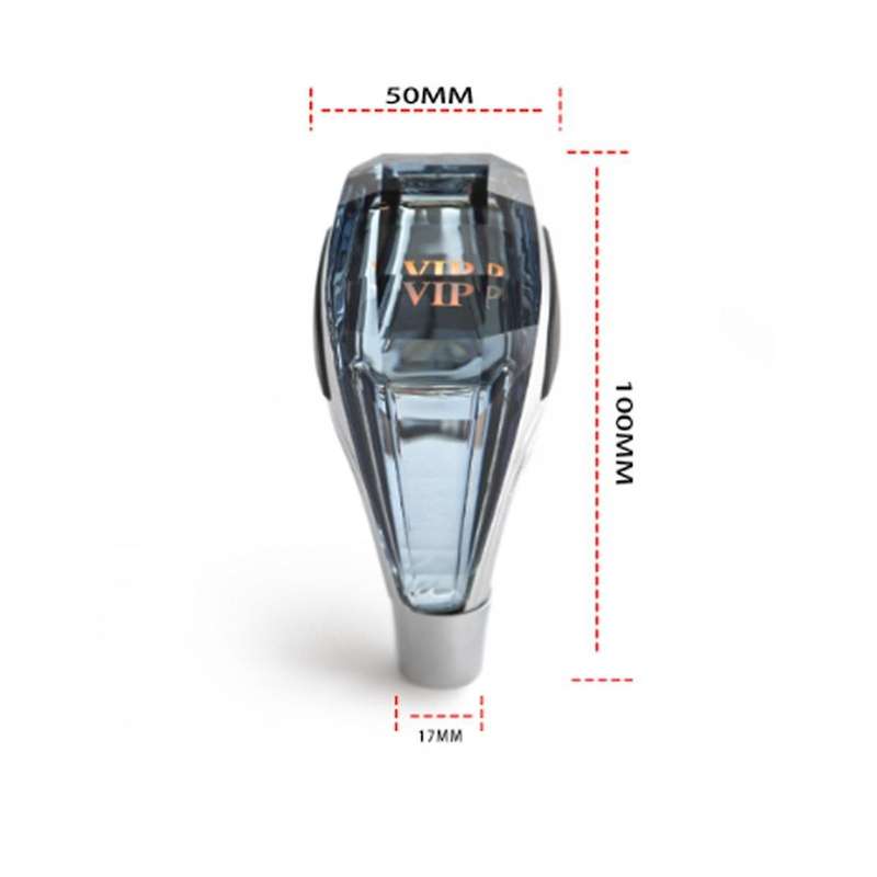 for Handa Retrofit 7 Colour Gear Knob Crystal Gear Knob with Illuminated Letter X