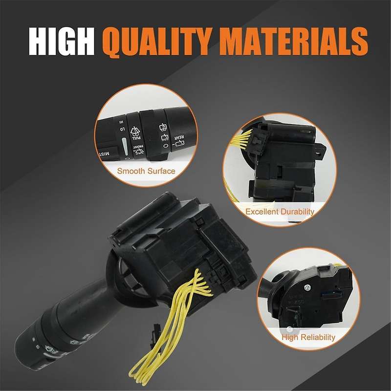 for Headlight Turn Signal Switch Wiper Switch 2009-2016 214866126 68003215AB 68003215AC