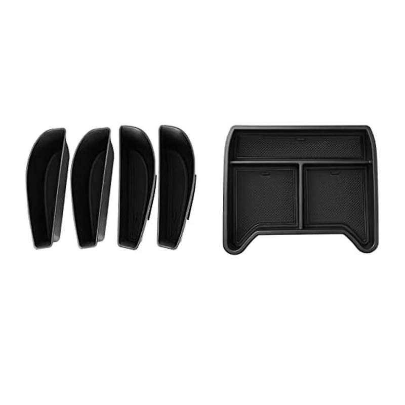 for Id.4 Id4 2021-2023 Center Console Storage Box Center Console Bottom Insert Tray Door Side Storag