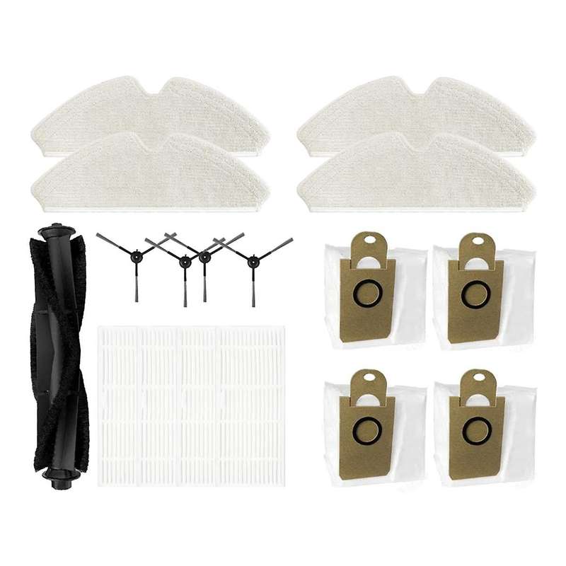 for Inic I9 / M7 Pro / Q6 / T1S Pro Spare Parts Accessories Brush Filter Mop Dust Bag