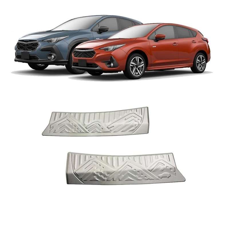for Impreza Crosstrek 2024 Rear Bumper Protector Trunk Door Entry Sill Guard Anti-scratch Accessori