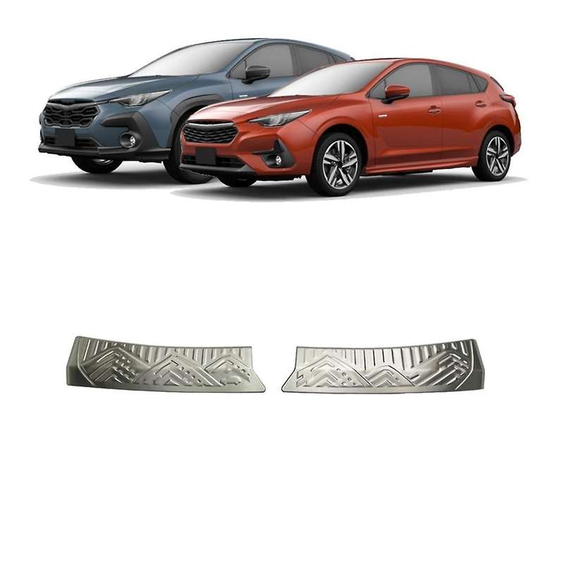 for Impreza Crosstrek 2024 Rear Bumper Protector Trunk Door Entry Sill Guard Anti-scratch Accessori