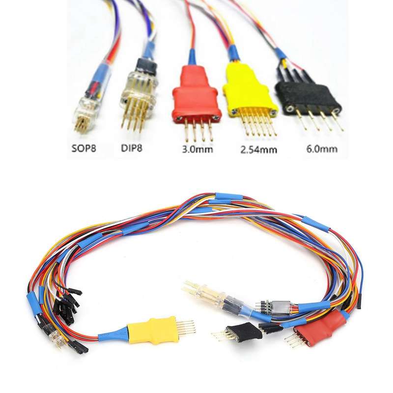 for Iprog Cable Easily Work without Soldering Pins Probe Adapters Works ECU for Xprog/IProg In-Circu