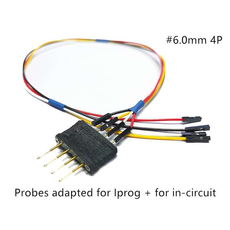 for Iprog Cable Easily Work without Soldering Pins Probe Adapters Works ECU for Xprog/IProg In-Circu