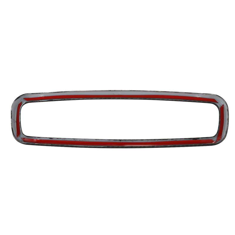 for Inner Rearview Mirror Trim Ring Cover Carbon Fiber 2015-2019